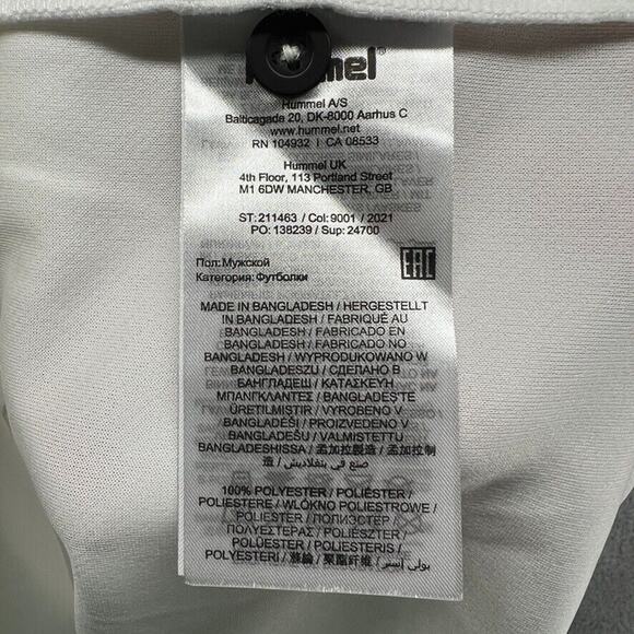 Men's Greenville Triumph Soccer USL League One Medium M Hummel Polo Shirt NEW - Picture 14 of 16